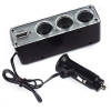 Zigarettenanzünder-Splitter mit 3x 12-24V und 1x USB-A